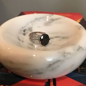 Contemporary Marble Ring Dish